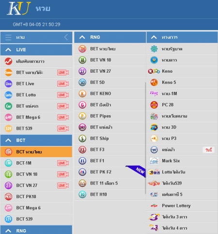 ประเภทหวยออนไลน์ KUBET