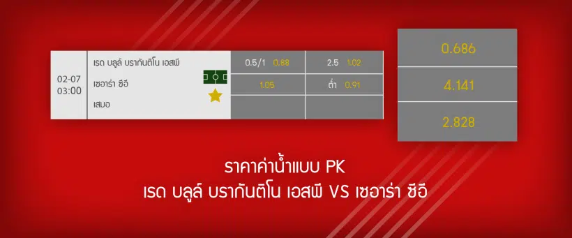 ค่าน้ำแบบ PK